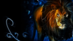 Fractalius artwork Lions