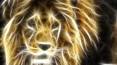 Fractalius Lions abstract