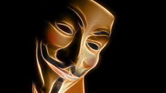 Fractalius masks Guy Fawkes