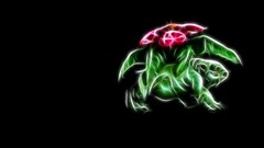Fractalius Pokémon black background video games Anime