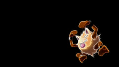 Fractalius Pokémon video games black background Anime