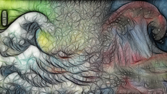 Fractalius The great wave