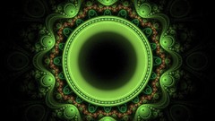 Fractals abstract circles