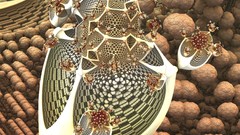 Fractals abstract geometry