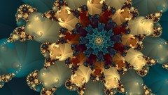 Fractals abstract multicolor
