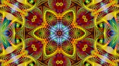 Fractals abstract psychedelic multicolor