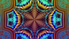 Fractals abstract psychedelic multicolor