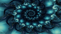 Fractals abstract spiral
