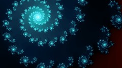 Fractals abstract spirals