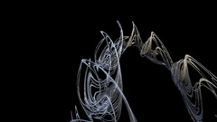 Fractals black background