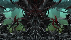 Fractals chimera raw artwork digital art