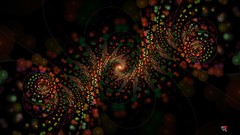 Fractals multicolor digital art