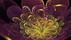 Fractals multicolor digital art