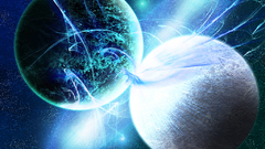 Fragile dreams cosmic artwork