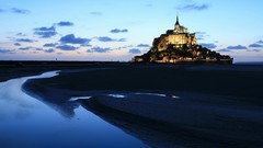 France architecture mont saint-michel