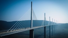 France Bridges buildings Viaduc de Millau Milau