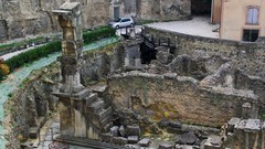 France cars ruins cityscapes