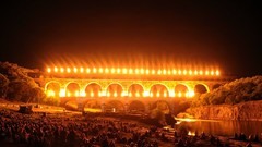 France fireworks Bridges
