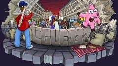 France French wars street cartoons caricature streets pigs ligue