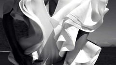 France May wet Beaches outdoors brunettes models photo shoot 