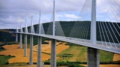 France roads Viaduc de Millau