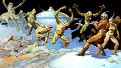 Frank Frazetta Aliens