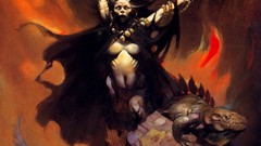 Frank Frazetta shaman woman