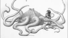 Frank Frazetta tentacles octopuses