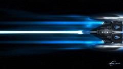 Freedom blue ships fighters Lasers