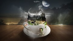 Freedom moon coffee cups