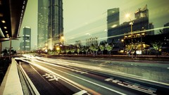 Freedom nature light lights China roads buildings cities 