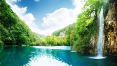 Freedom nature waterfalls rivers