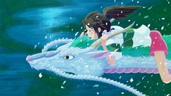 Freedom water love Dragons spirit Anime Spirited Away hayao 