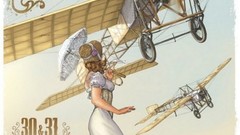 French vintage airplanes