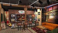Friends interior coffee house studios TV series