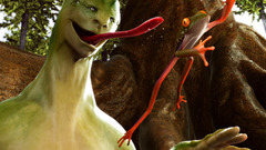 Frog Green creature sep