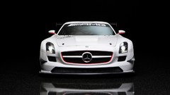 Front Mercedes-Benz studio Mercedes-Benz SLS AMG E-Cell