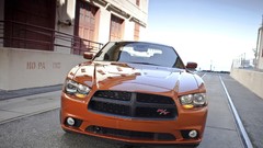 Front muscle cars dodge charger