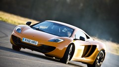 Front Speed vehicles mclaren mp4-12c drifting cars