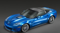 Front studio chevrolet corvette chevrolet corvette zr1 blue cars