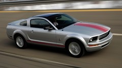 Front vehicles Ford mustang muscle cars