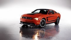 Front vehicles Ford mustang muscle cars Ford Mustang Boss 302