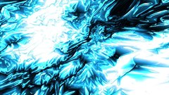 Frozen ice abstract artwork