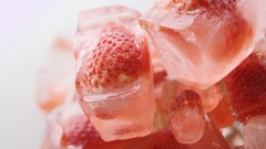 Frozen strawberries