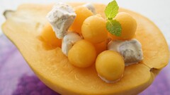 fruit food Green macro orange