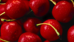 Fruits food cherries cherry