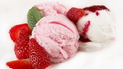Fruits food ice cream