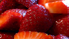 Fruits food strawberries