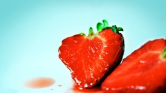 Fruits food strawberries