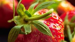 Fruits food strawberries Food